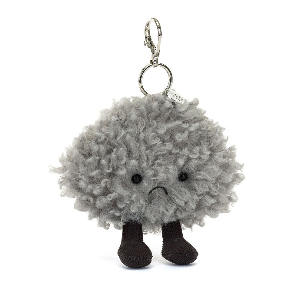 AMUSEABLES STORM CLOUD BAG CHARM 17CM - Jellycat