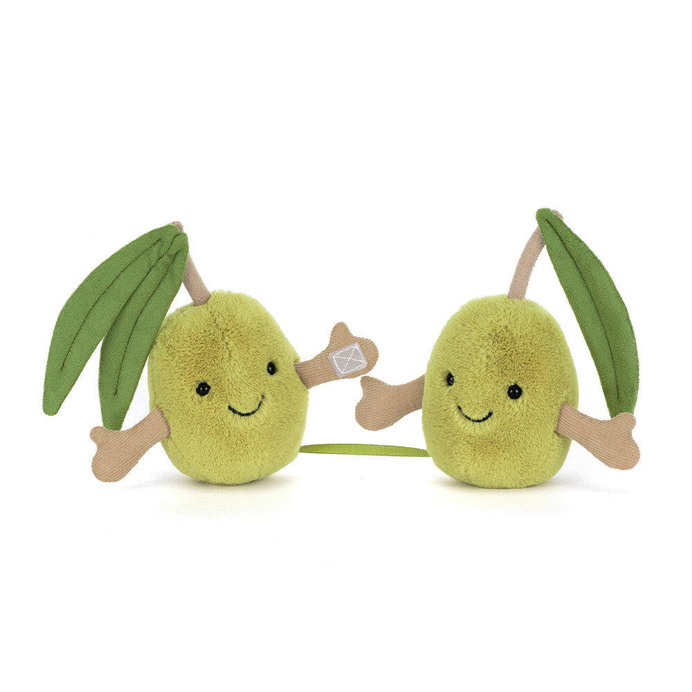 AMUSEABLES PAIR OF OLIVES 14CM - Jellycat