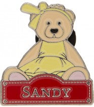 PIN BADGE - SANDY - Charlie Bears