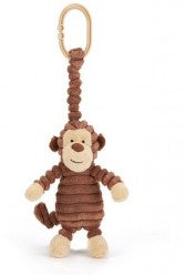 CORDY ROY BABY MONKEY BUGGY TOY 14CM - Jellycat
