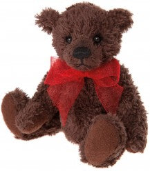 ORGANZA TEDDY BEAR KEYRING 5" - Charlie Bears