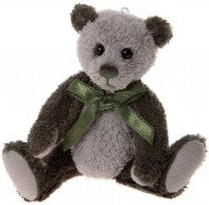 TWEED TEDDY BEAR KEYRING 5" - Charlie Bears