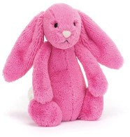 BASHFUL BUNNY HOT PINK LITTLE 18CM - Jellycat