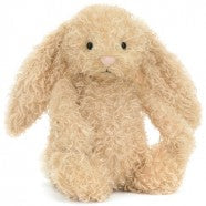 BASHFUL LUXE BUNNY CURLY ORIGINAL 31CM - Jellycat