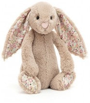 BLOSSOM BUNNY BEA BEIGE SMALL 18CM - Jellycat