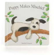 BOOK - PUPPY MAKES MISCHIEF - Jellycat