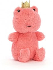 CROWNING CROAKER FROG PINK 12CM - Jellycat
