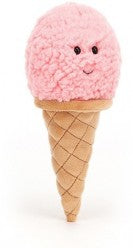 IRRESISTIBLE ICE CREAM STRAWBERRY 18CM - Jellycat
