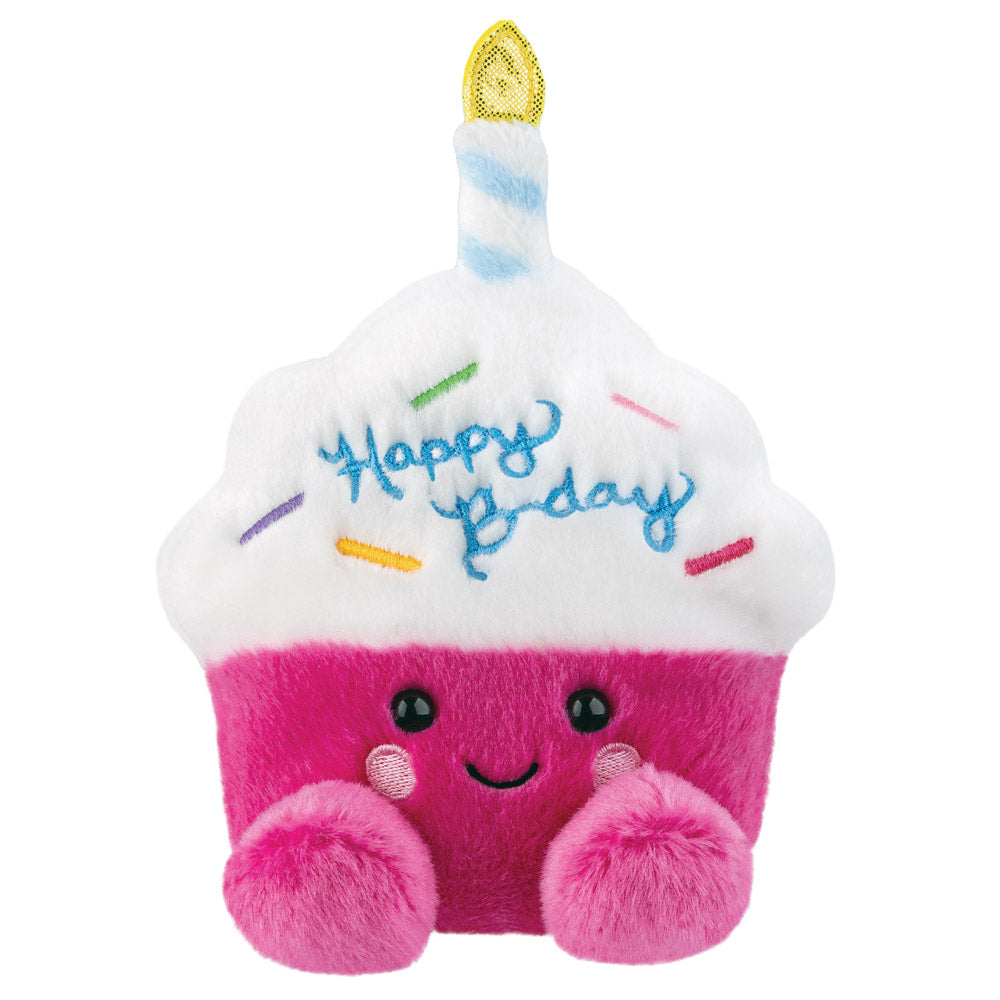 SPARKLE BIRTHDAY CUPCAKE 13CM - Palm Pals