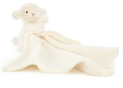 Retired Jellycat at Corfe Bears - BASHFUL LAMB SOOTHER 34CM