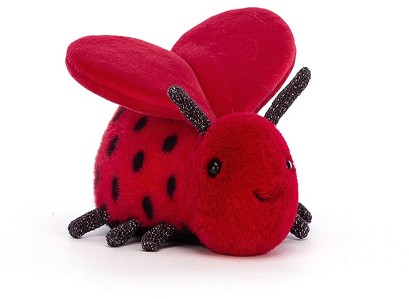 Retired Jellycat at Corfe Bears - LOULOU LOVE BUG 13CM