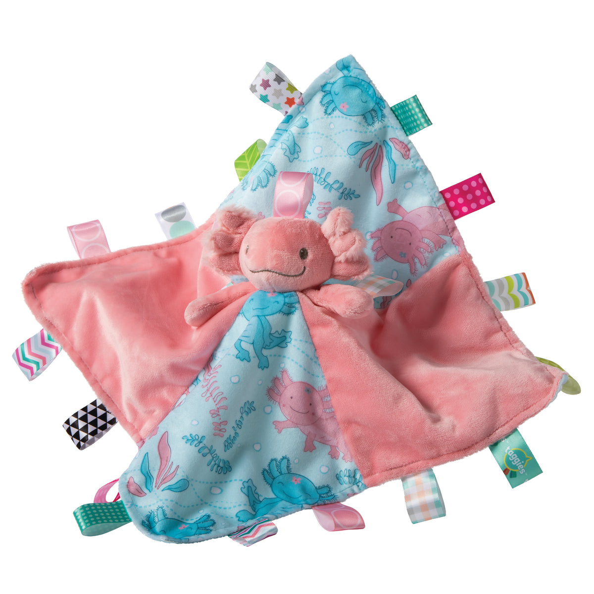 LIZZY AXOLOTL CHARACTER BLANKET - Mary Meyer Taggies