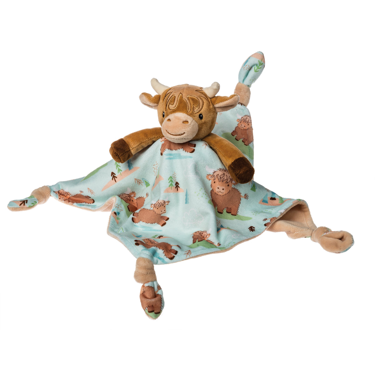HETTY HIGHLAND COW CHARACTER BLANKET - Mary Meyer Taggies