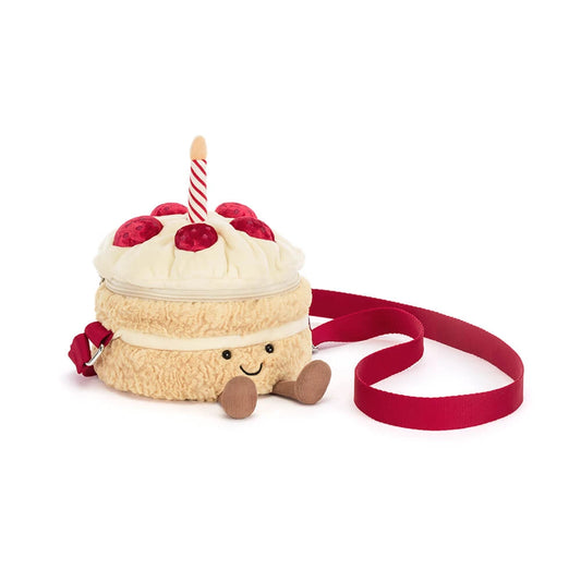 AMUSEABLES BIRTHDAY CAKE BAG 18CM - Jellycat