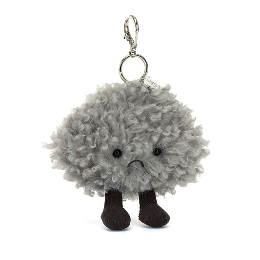 AMUSEABLES STORM CLOUD BAG CHARM 17CM - Jellycat