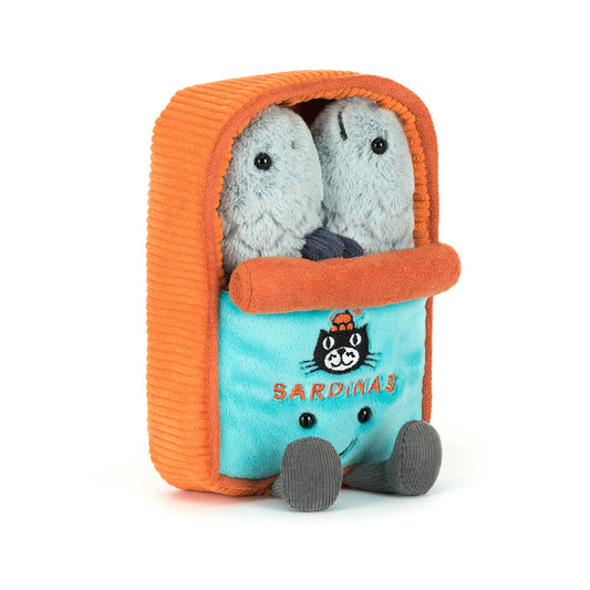 AMUSEABLES SARDINE TIN 17CM - Jellycat