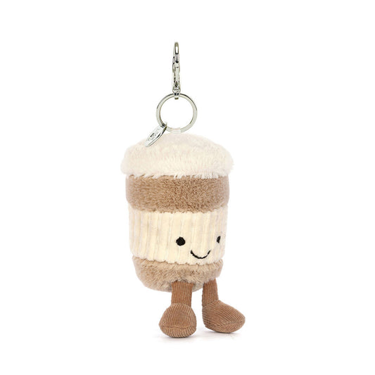AMUSEABLES COFFEE-TO-GO BAG CHARM 16CM - Jellycat