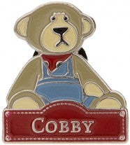 PIN BADGE - COBBY - Charlie Bears