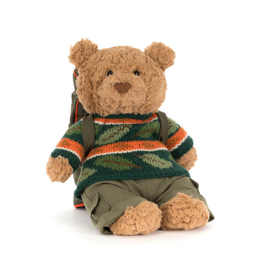 BARTHOLOMEW BEAR HIKING OUTFIT 26CM- Jellycat
