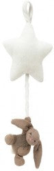 BASHFUL BUNNY STAR MUSICAL PULL BEIGE 28CM - Jellycat