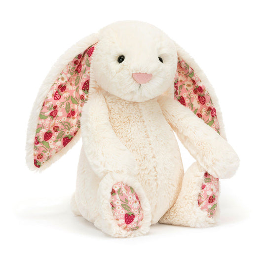 BLOSSOM CREAM BUNNY 'BERRY' ORIGINAL 31CM - Jellycat