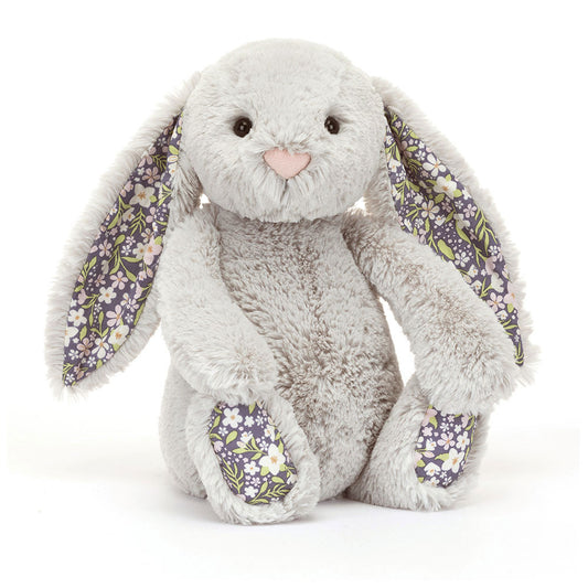 BLOSSOM SILVER BUNNY 'BLOOM' ORIGINAL 31CM - Jellycat