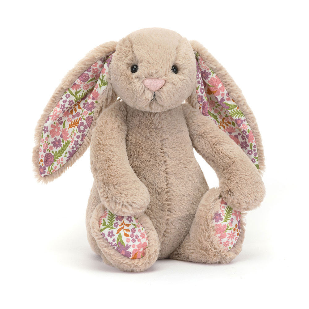 BLOSSOM BEIGE BUNNY 'PETAL' LITTLE 18CM - Jellycat