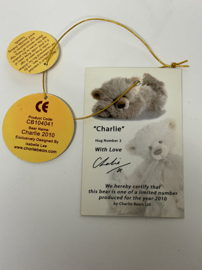 PRE-LOVED: CHARLIE YEAR BEAR 2010 - Charlie Bears