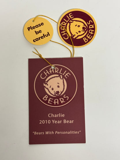 PRE-LOVED: CHARLIE YEAR BEAR 2010 - Charlie Bears