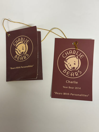 PRE-LOVED: CHARLIE YEAR BEAR 2014 - Charlie Bears
