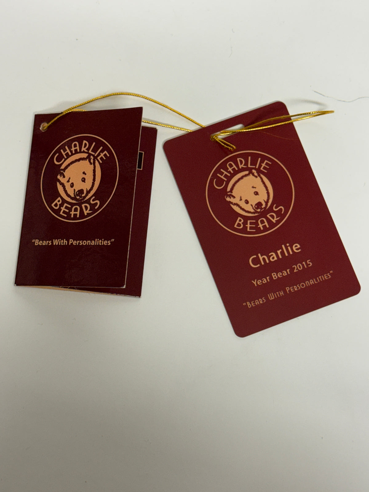 PRE-LOVED: CHARLIE YEAR BEAR 2015 - Charlie Bears