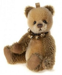 CLOG MINI MOHAIR KEYRING BEAR 5" - Charlie Bears