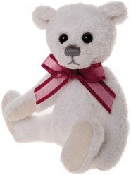SATIN TEDDY BEAR KEYRING 5" - Charlie Bears