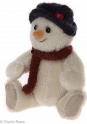 SHAKE SNOWMAN KEYRING 12CM - Charlie Bears