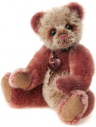 SLIPPER MINI MOHAIR KEYRING 5" - Charlie Bears