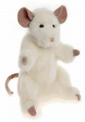SNIFF MOUSE PUPPET 27CM - Charlie Bears