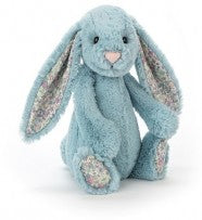 BLOSSOM BUNNY AQUA 18CM - Jellycat