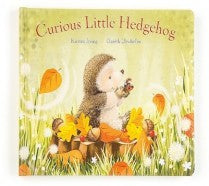 BOOK - CURIOUS HEDGEHOG - Jellycat