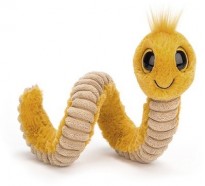 WIGGLY WORM YELLOW 16CM - Jellycat