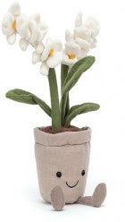 AMUSEABLE CREAM ORCHID 27CM - Jellycat