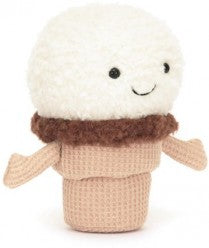 AMUSEABLE ICE CREAM CONE 14CM - Jellycat