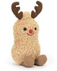AMUSEABLE PEANUT REINDEER 15CM - Jellycat