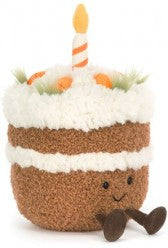 AMUSEABLES CARROT CAKE 15CM - Jellycat