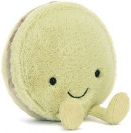 AMUSEABLE PISTACHIO MACARON 12CM - Jellycat