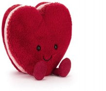 AMUSEABLES ARLETTE HEART MACARON 13CM - Jellycat