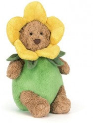 BARTHOLOMEW BEAR DAFFODIL 26CM - Jellycat