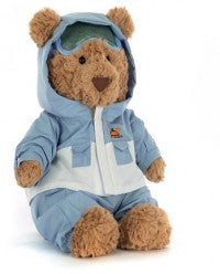 BARTHOLOMEW BEAR 'SNOW SUIT' 26CM - Jellycat
