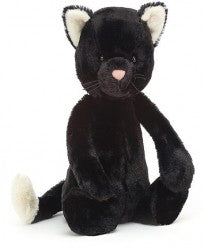 BASHFUL BLACK KITTEN MEDIUM / ORIGINAL 31CM - Jellycat