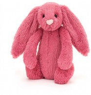 BASHFUL BUNNY CERISE SMALL 18CM - Jellycat