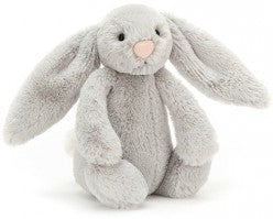 BASHFUL BUNNY SILVER LITTLE 18CM - Jellycat